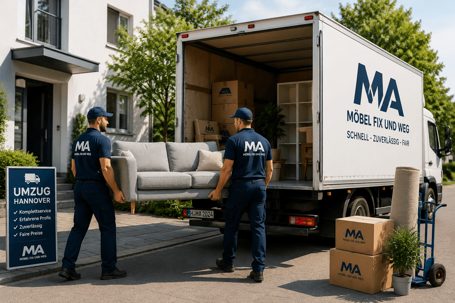 Einzelmöbel transportieren: Was Sie beachten müssen